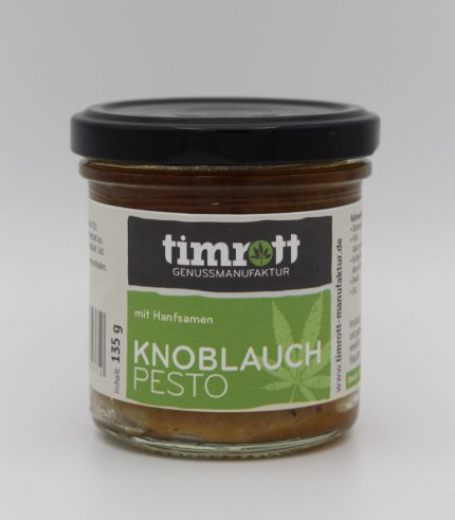 Timrott Knoblauchpesto mit Hanf, 130 g