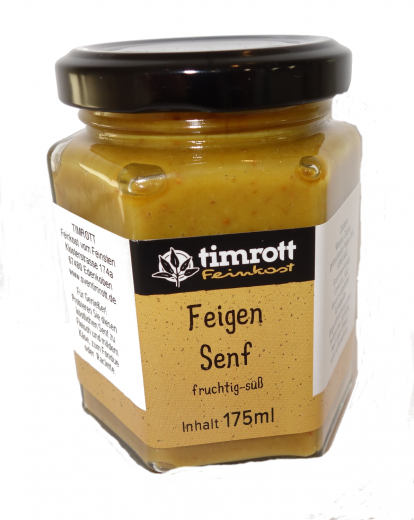 Timrott Feigensenf 175 ml.