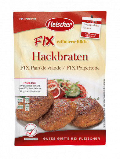 Fleischer FIX Hackbraten (VE=15 Beutel a 70 g)
