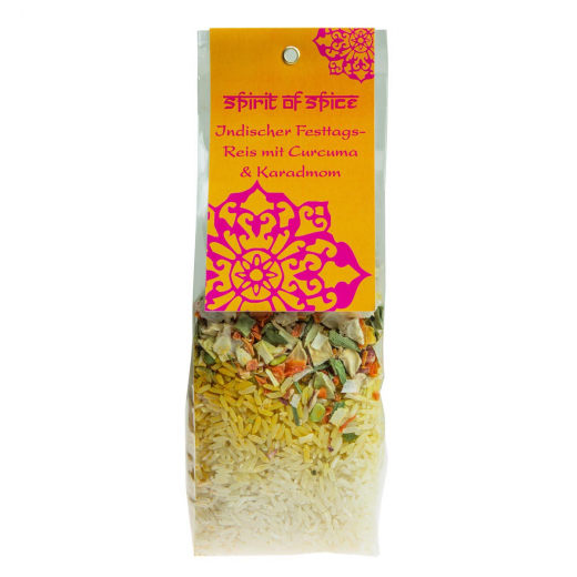 -NEU- Spirit of Spice Indischer Festtags-Reis mit Curcuma & Kardamom 250 g