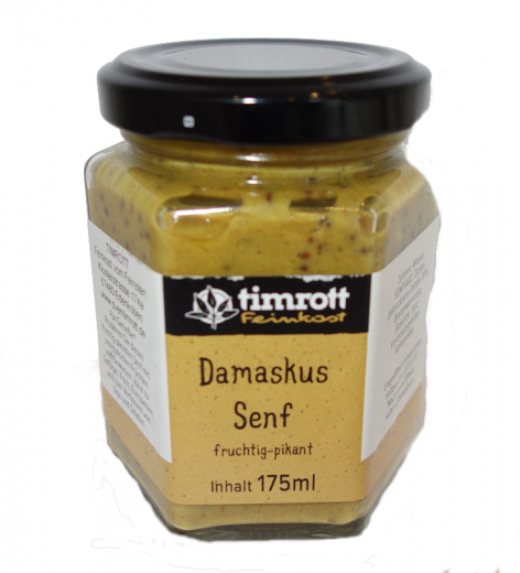 Timrott Damaskus Senf, 175 ml.