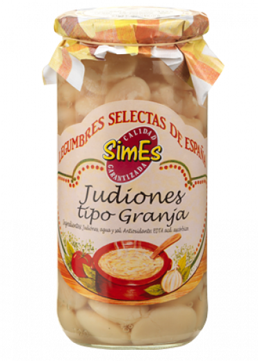 SIMES Judines tipo granja extra 660g (groe weie Bohnen)