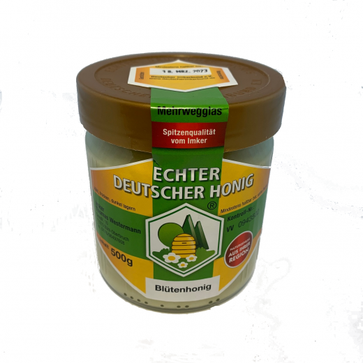 Deutscher Bltenhonig (cremig gerhrt) 500 g aus Baden-Wrttemberg (direkt vom Imker)