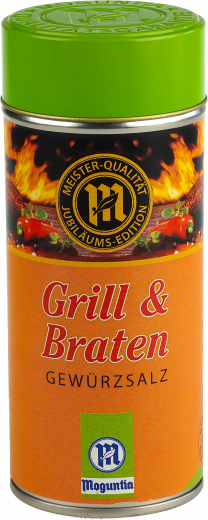 Moguntia Grill & Braten Gewrzsalz 150 g Streuer