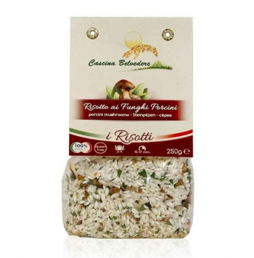 Cascina Belvedere Risotto mit Steinpilzen 250 g