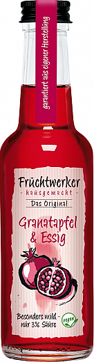 Fruchtwerker Granatapfel & Essig 250 ml. -NEU-