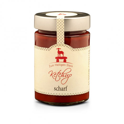 Ketchup scharf, 400 g, 