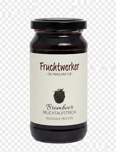 Fruchtwerker Brombeer Fruchtaufstrich 200 g Glas - NEU -