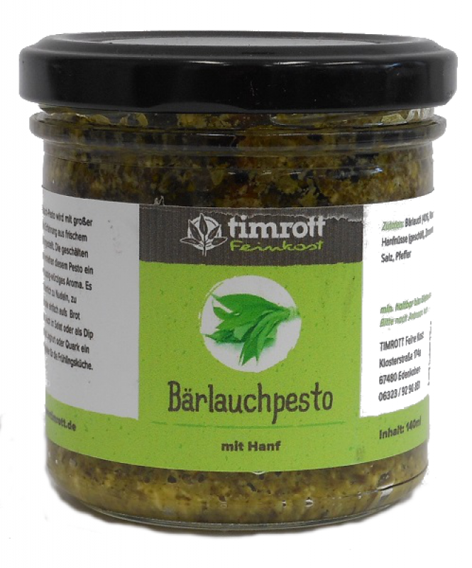 Timrott Korianderpesto mit Hanf, 140 g