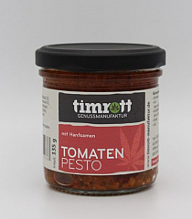 Timrott Pesto aus Hanf und Tomate, 130 g