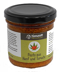 Timrott Pesto aus Hanf und Tomate, 130 g