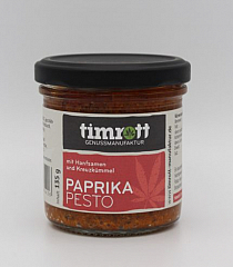 Timrott Paprikapesto mit Hanf und Kumin, 135 g