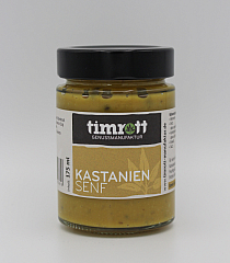 Timrott Pflzer Kastanien Senf (mild), 175 ml.