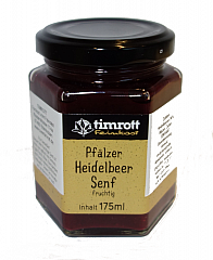 Timrott Pflzer Heidelbeer Senf (fruchtig) 175 ml.