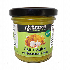 Timrott Curryaioli mit Korinthen & Hanf, 140 ml.