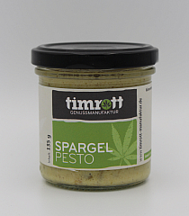Timrott Spargelpesto mit Pistazien & Hanf, 135 g - Mindesthaltbarkeit 16.05.2026- solange Vorrat reicht!