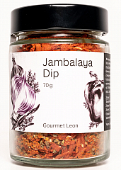 Gourmet Leon Jambalaya Dip 95g - NEU - (VE = 6 Gläser)