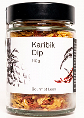 Gourmet Leon Karibik Dip  130 g - NEU - (VE = 6 Glser)