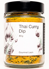 Gourmet Leon Thai Curry Dip 100 g - NEU - (VE = 6 Gläser)