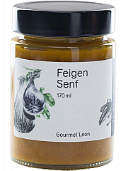 Gourmet Leon Feigen-Senf 170 ml.