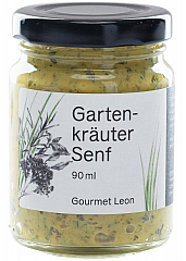 Gourmet Leon Gartenkräuter-Senf 90 ml., 