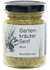 Gourmet Leon Gartenkruter-Senf 90 ml., 