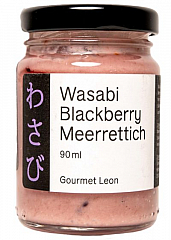 Gourmet Leon Blackberry Wasabi-Meerrettich 90 ml,  