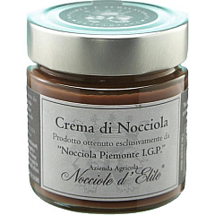 Crema di Nocciola Nocciole d´Elite (Piemont), Haselnuss-Creme DELUXE, 250 g