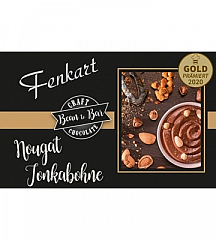 Fenkart Edelvollmilchschokolade Nougat Tonkabohne, 80 g