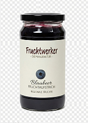 Fruchtwerker Blaubeer Fruchtaufstrich 200 g Glas - NEU -
