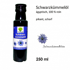 Mansuris Schwarzkümmelöl 250 ml.