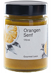 Gourmet Leon Orangen-Senf  170 ml.
