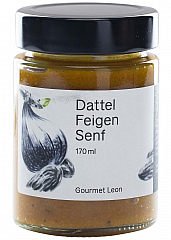 Gourmet Leon Dattel-Feigen Senf 170 ml.