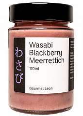 Gourmet Leon Blackberry Wasabi-Meerrettich 170 ml