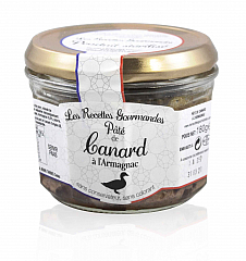 Les Recettes Gourmandes Entenpastete m. Armagnac 180 g