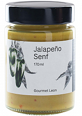 Gourmet Leon Jalapeno-Senf 170 ml